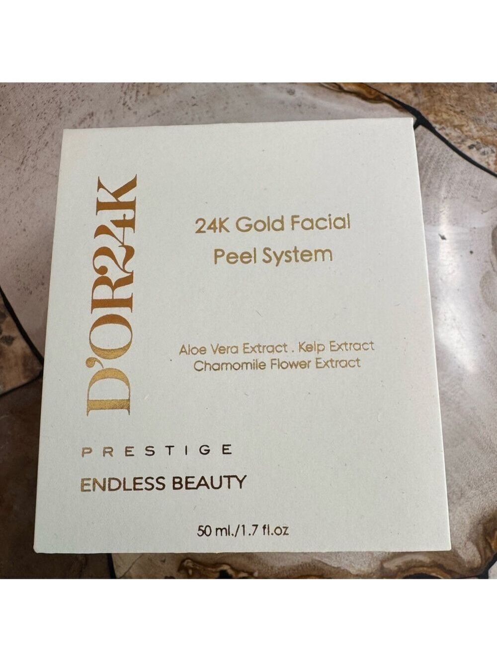 D’or 24K - 24K Gold Facial Peel System - Luxurious Skin Care for aging & wrinkle